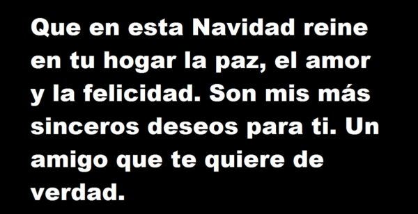 Más de 10 Deseos de Navidad bonitos y originales para mandar en
