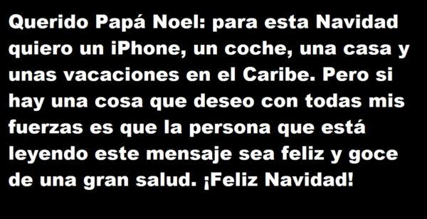 Más de 10 Deseos de Navidad bonitos y originales para mandar en